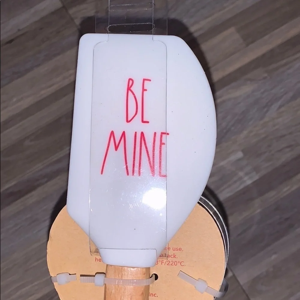 RAE DUNN be mine spatula and heart cookie cutter!